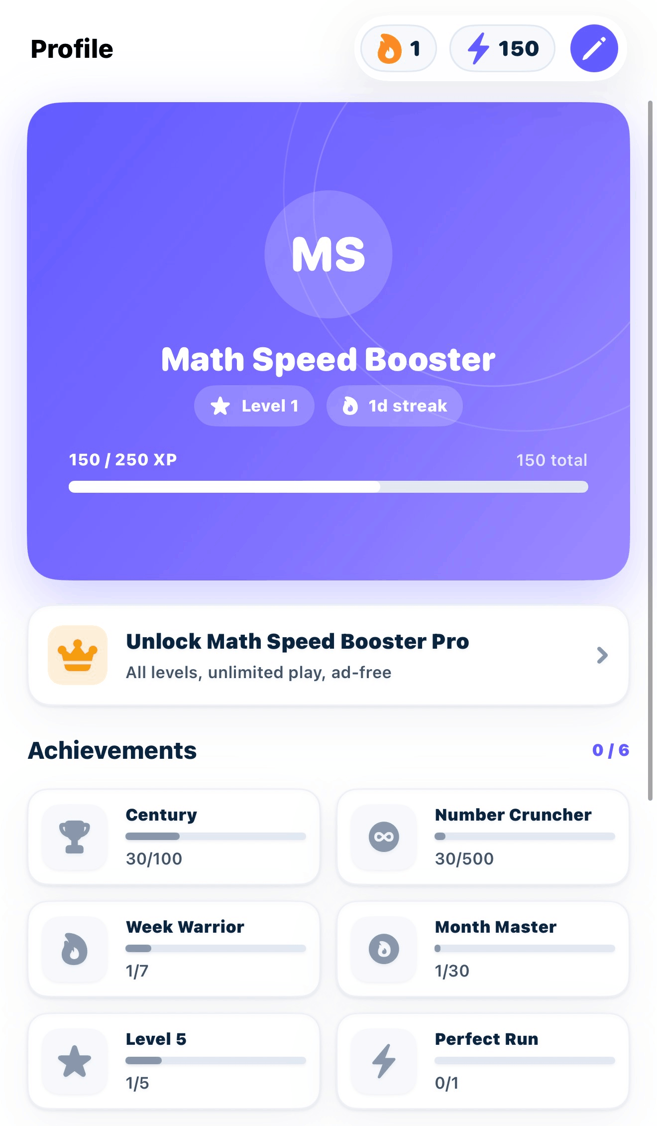 Track Your Progress